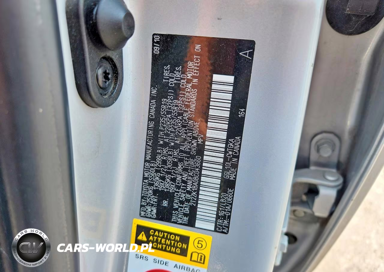 2011 Lexus Rx 350 VIN:2T2ZK1BA0BC043660 - 13