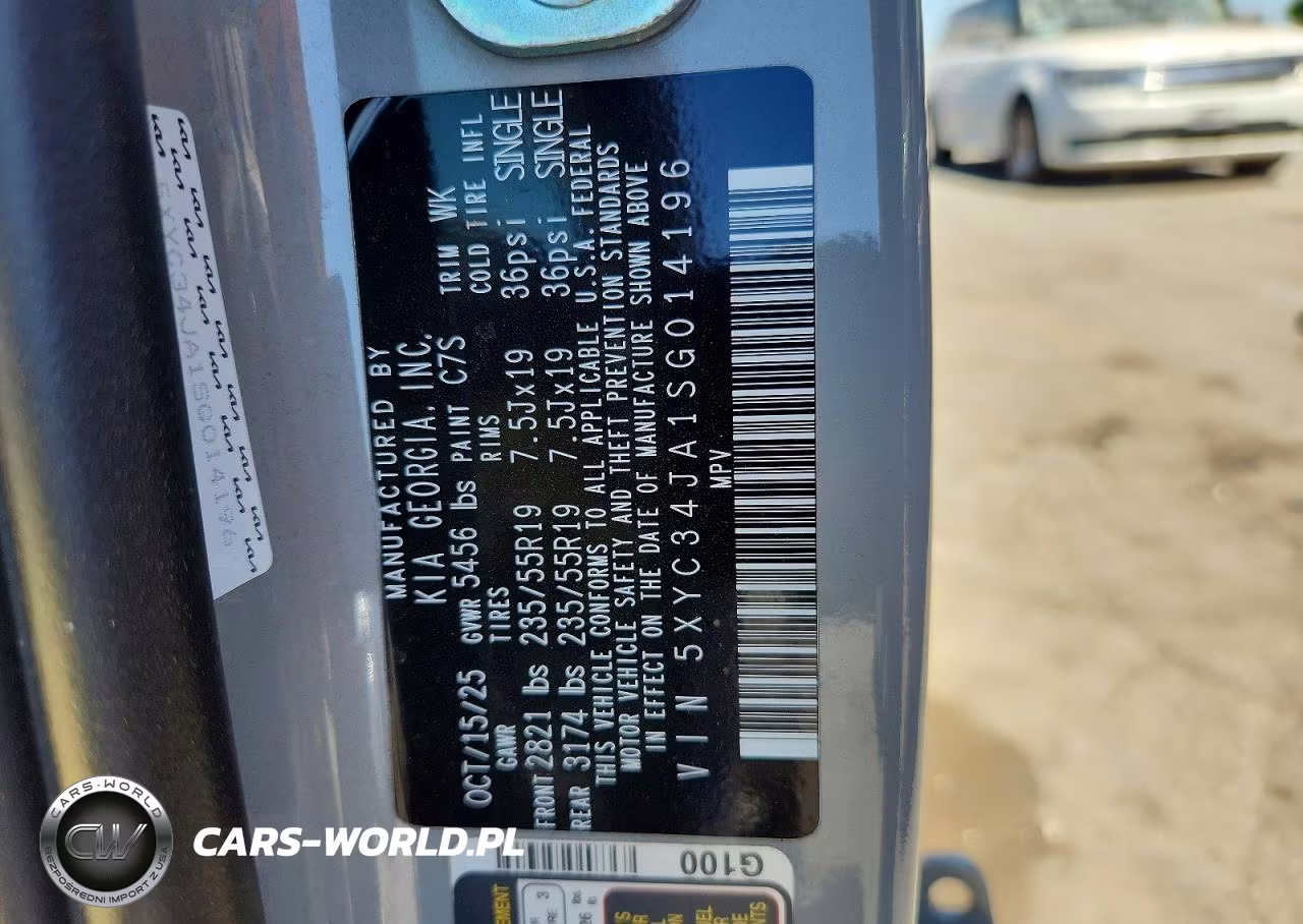 2025 Kia Ev6 Light Long Range VIN:5XYC34JA1SG014196 - 12