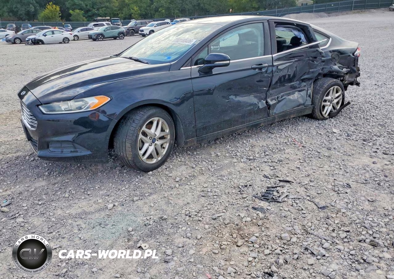2014 Ford Fusion Se VIN:3FA6P0HD1ER141184 - 1