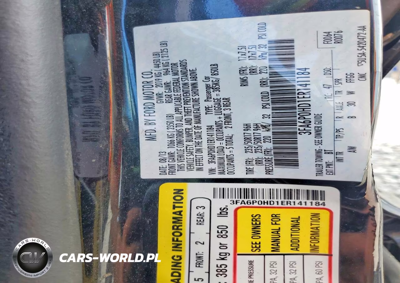 2014 Ford Fusion Se VIN:3FA6P0HD1ER141184 - 12