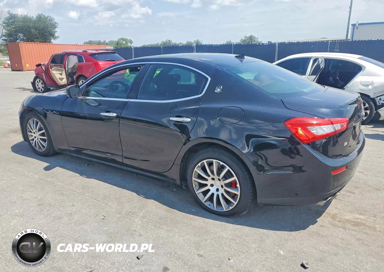 2014 Maserati Ghibli S VIN:ZAM57RTAXE1090359 - 2
