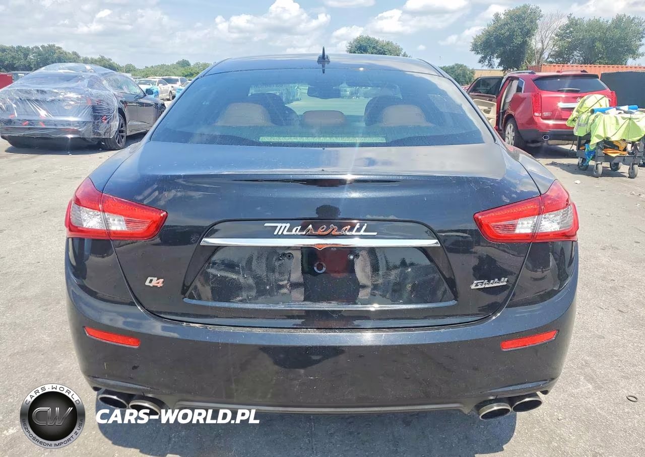 2014 Maserati Ghibli S VIN:ZAM57RTAXE1090359 - 6
