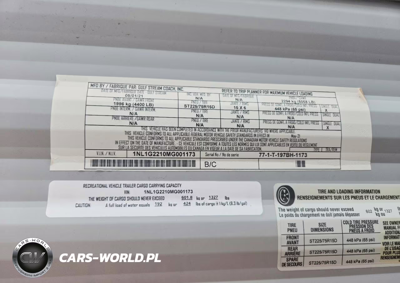2021 Gulf Stream Ameri-Lite Camper VIN:1NL1G2210MG001173 - 10