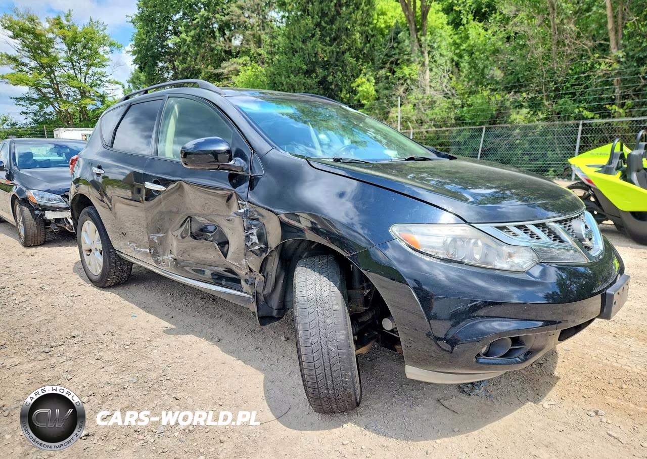 2012 Nissan Murano S VIN:JN8AZ1MW9CW232195 - 4