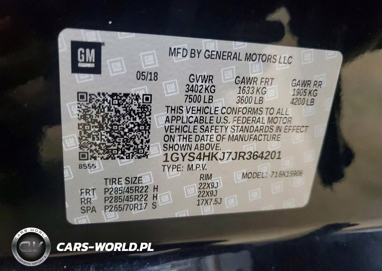2018 Cadillac Escalade Esv Luxury VIN:1GYS4HKJ7JR364201 - 12