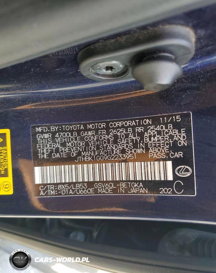 2016 Lexus Es 350 VIN:JTHBK1GG9G2233951 - 13