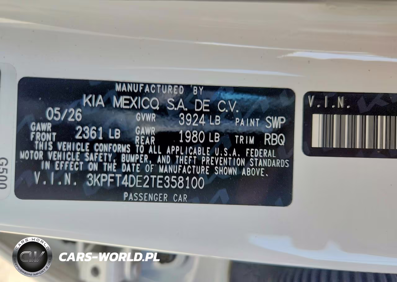 2026 Kia K4 Lxs VIN:3KPFT4DE2TE358100 - 12