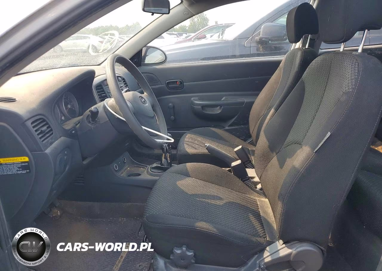 2009 Hyundai Accent Gs VIN:KMHCM36C89U114544 - 7