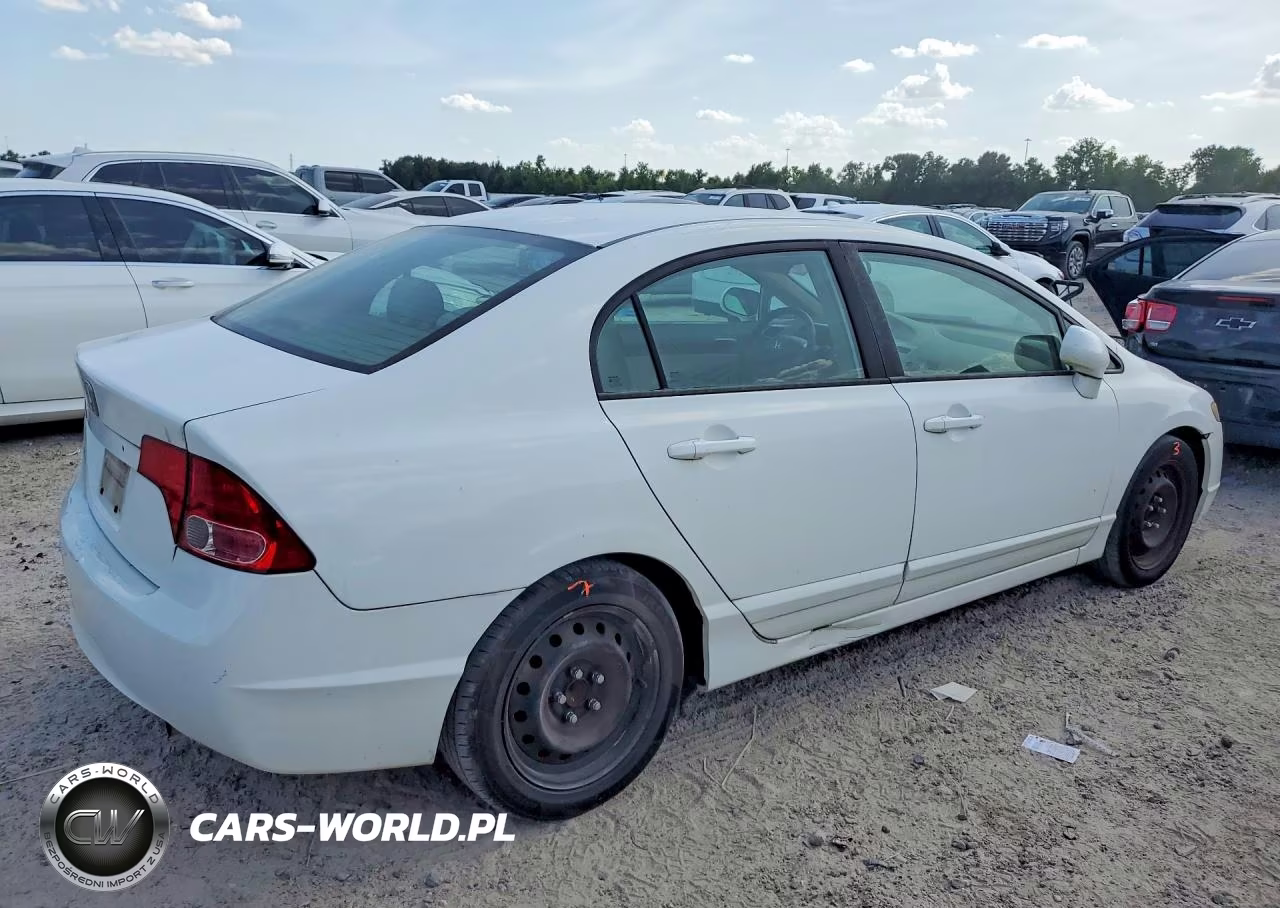 2007 Honda Civic Lx VIN:1HGFA16547L018852 - 3