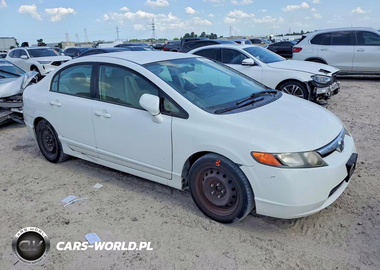 2007 Honda Civic Lx VIN:1HGFA16547L018852 - 4