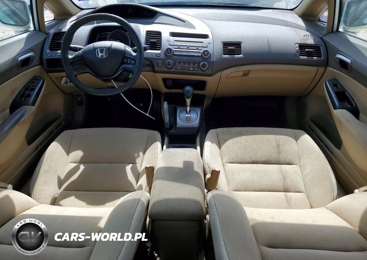 2007 Honda Civic Lx VIN:1HGFA16547L018852 - 8
