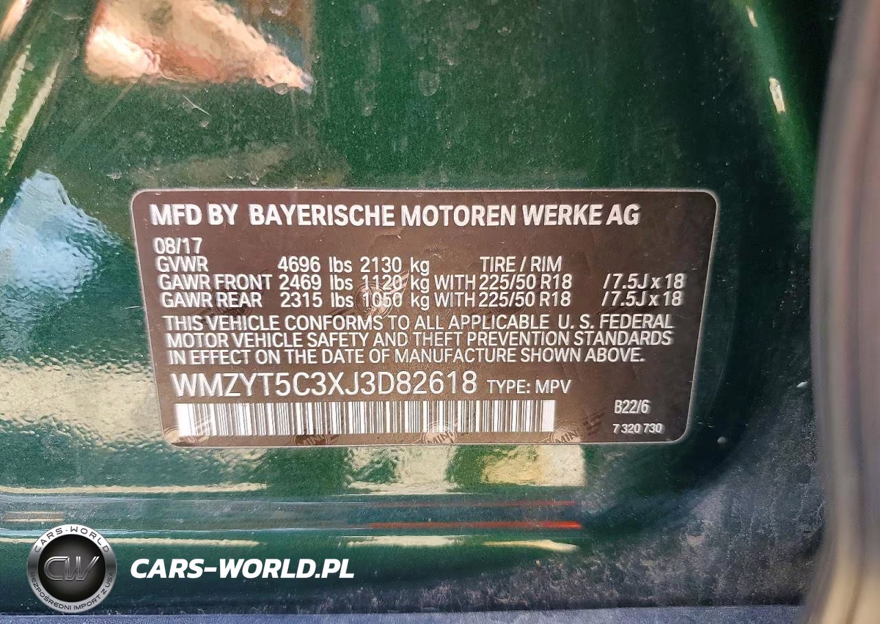 2018 Mini Cooper S Countryman All4 VIN:WMZYT5C3XJ3D82618 - 12