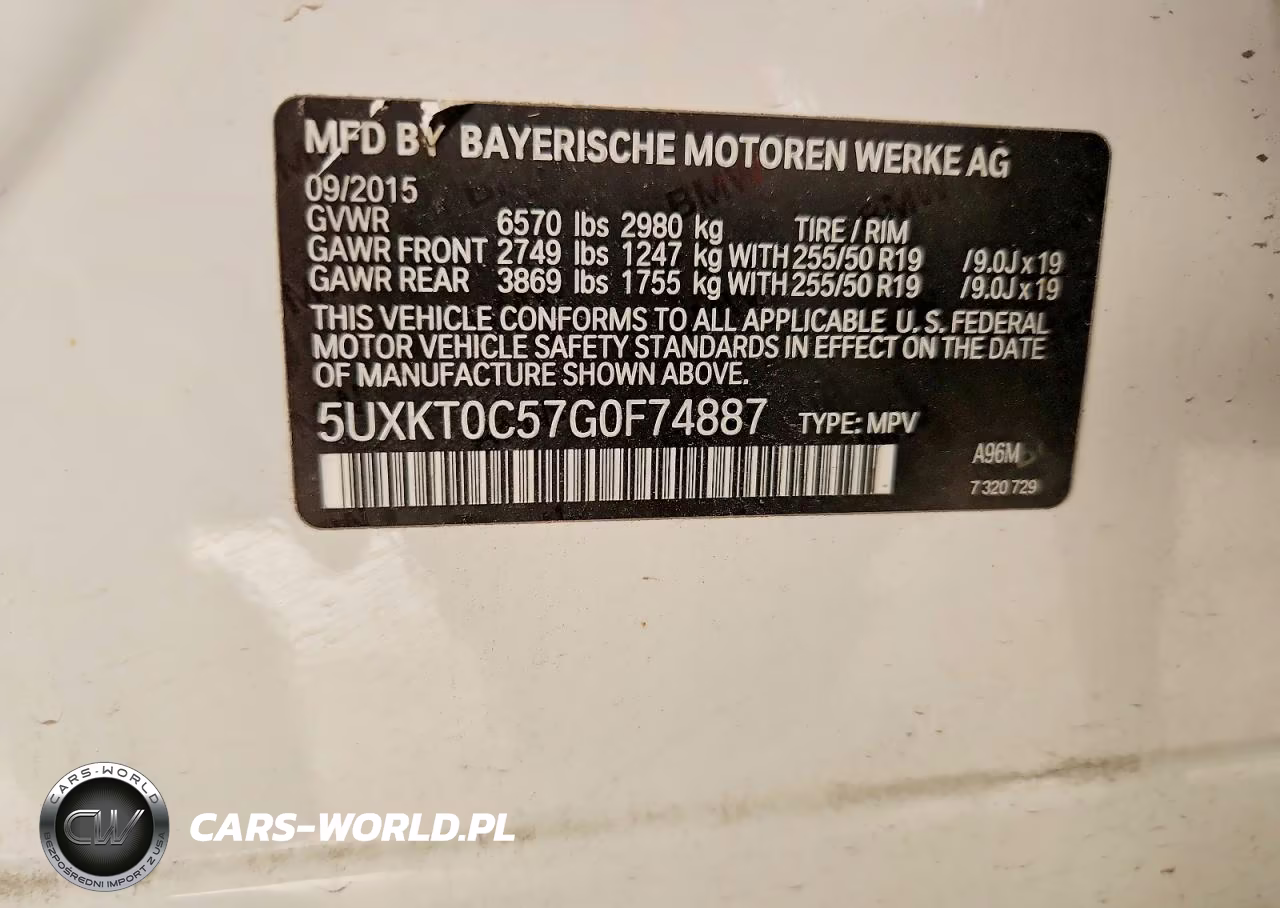 2016 BMW X5 Xdr40E VIN:5UXKT0C57G0F74887 - 13