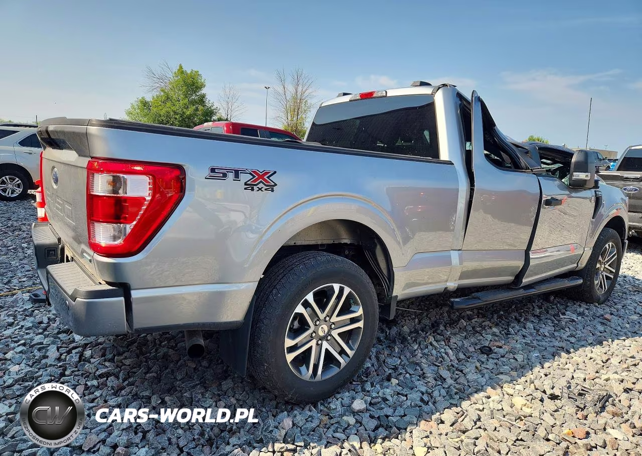 2022 Ford F150 Super Cab VIN:1FTEX1EP2NKE61676 - 3