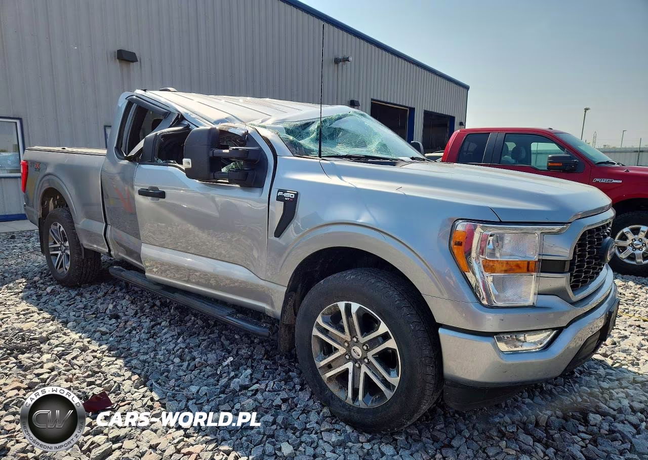 2022 Ford F150 Super Cab VIN:1FTEX1EP2NKE61676 - 4