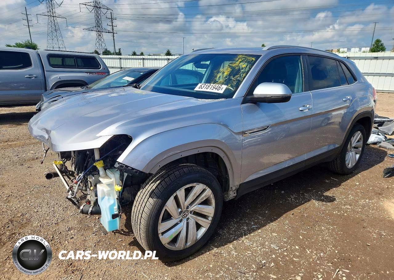 2020 Volkswagen Atlas Cross Sport Se VIN:1V26C2CA2LC204477 - 1