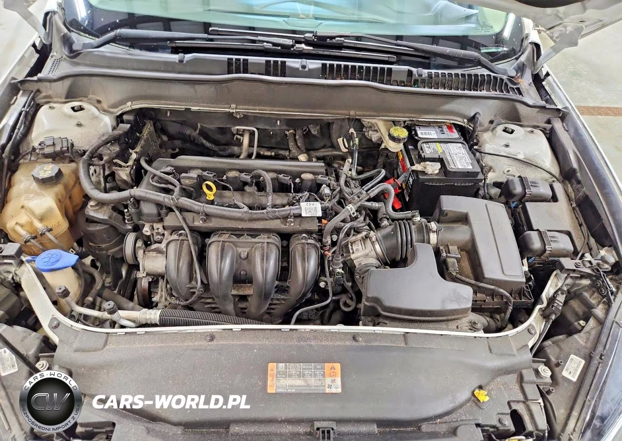 2016 Ford Fusion S VIN:3FA6P0G77GR237884 - 11