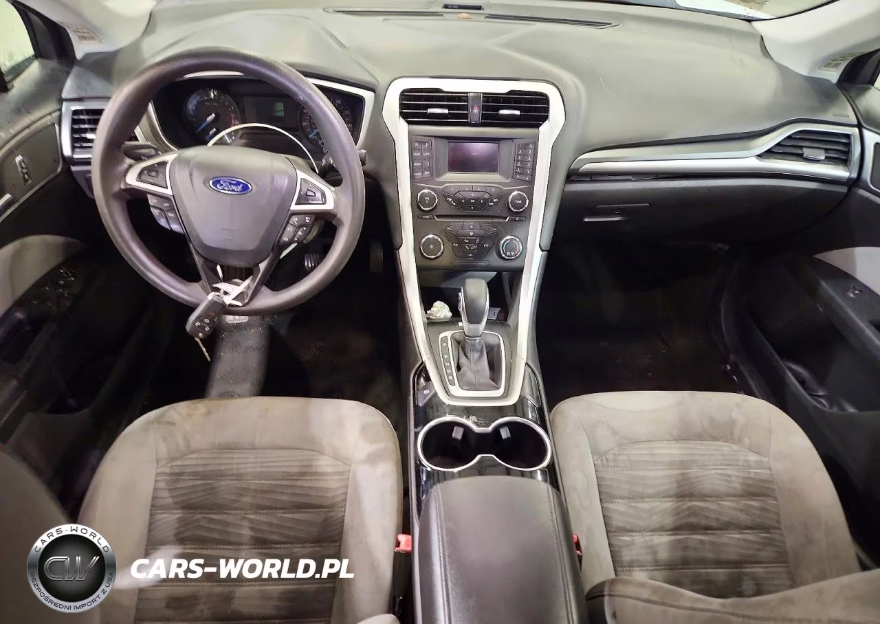 2016 Ford Fusion S VIN:3FA6P0G77GR237884 - 8