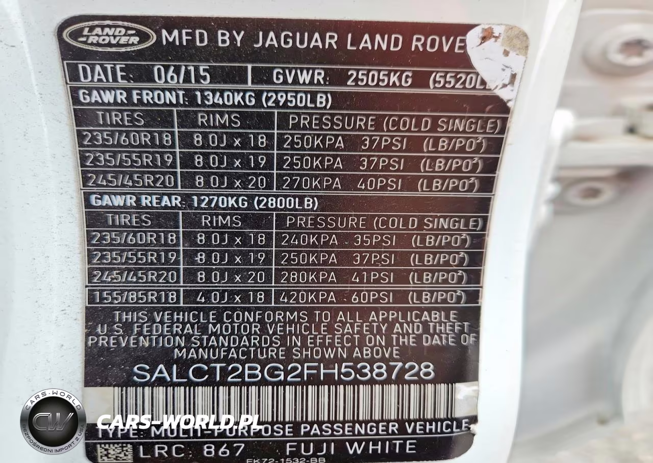 2015 Land Rover Discovery Sport Hse Luxury VIN:SALCT2BG2FH538728 - 13