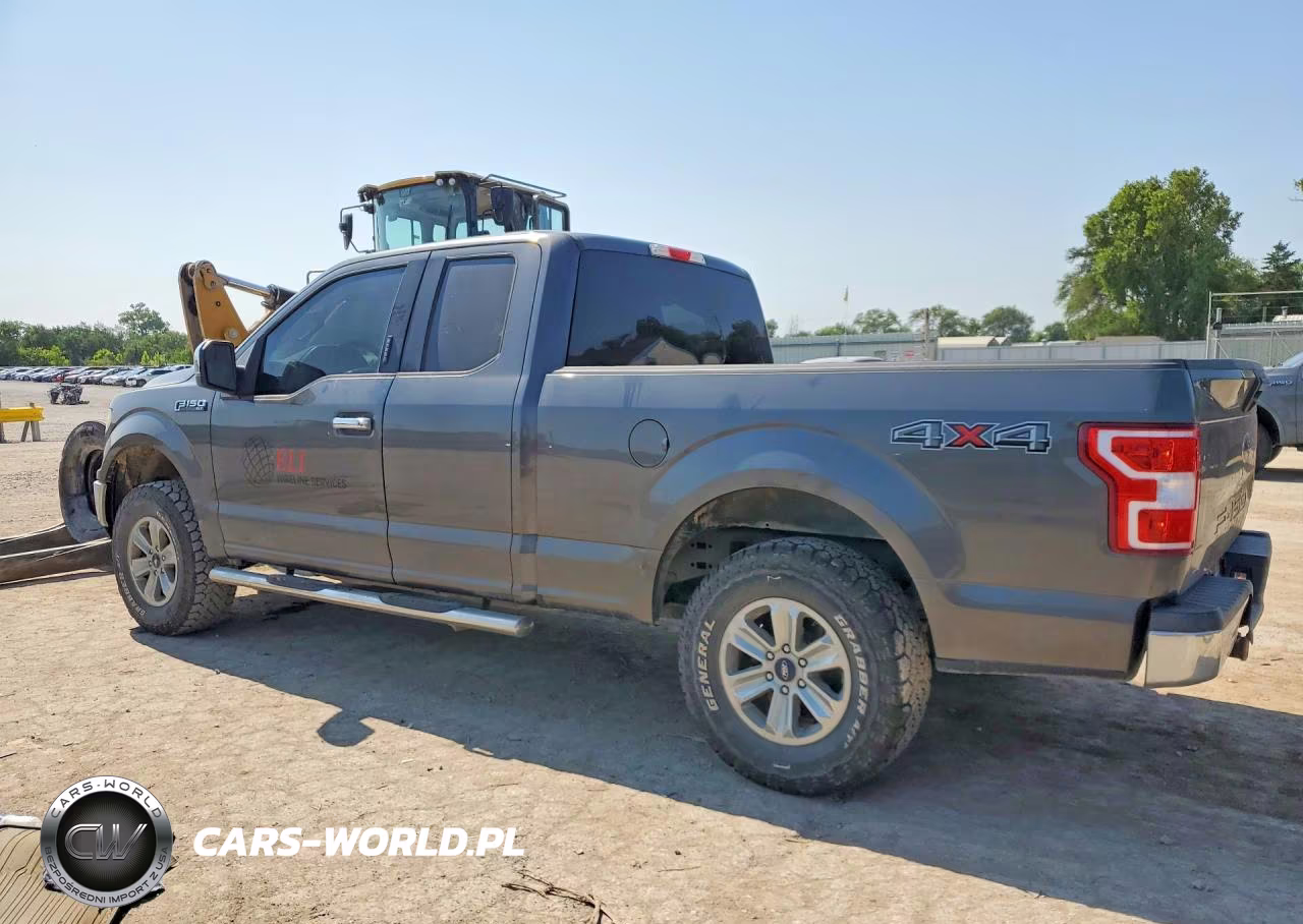 2018 Ford F150 Super Cab VIN:1FTEX1EP6JFA47321 - 2