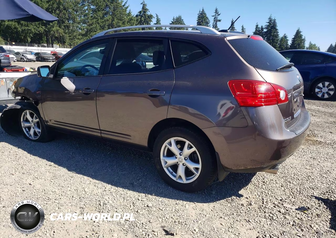 2008 Nissan Rogue S VIN:JN8AS58V58W147861 - 2