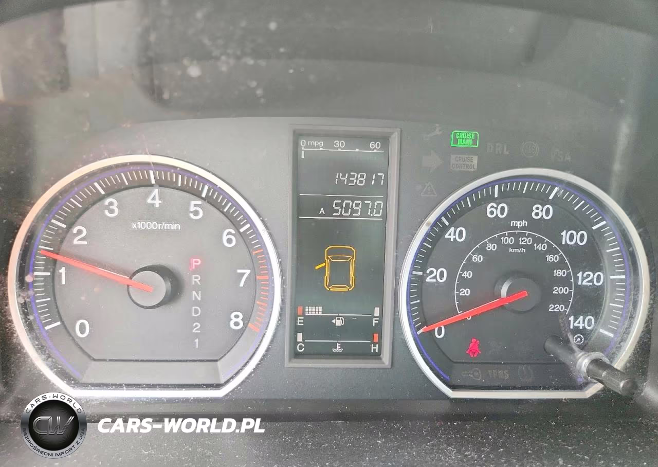 2009 Honda Cr-V Lx VIN:5J6RE48329L033229 - 9