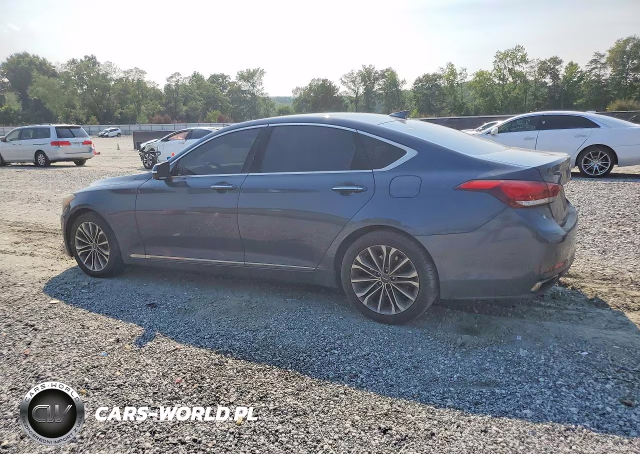 2017 Genesis G80 3.8 VIN:KMHGN4JE3HU171178 - 2