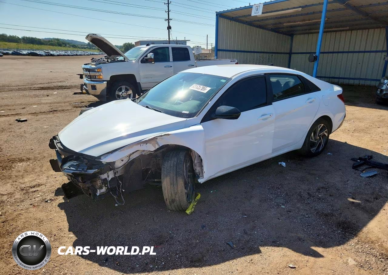 2025 Hyundai Elantra Sel Sport VIN:KMHLM4DG3SU000596 - 1