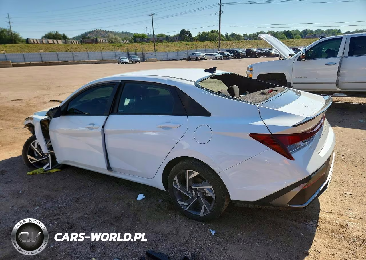 2025 Hyundai Elantra Sel Sport VIN:KMHLM4DG3SU000596 - 2