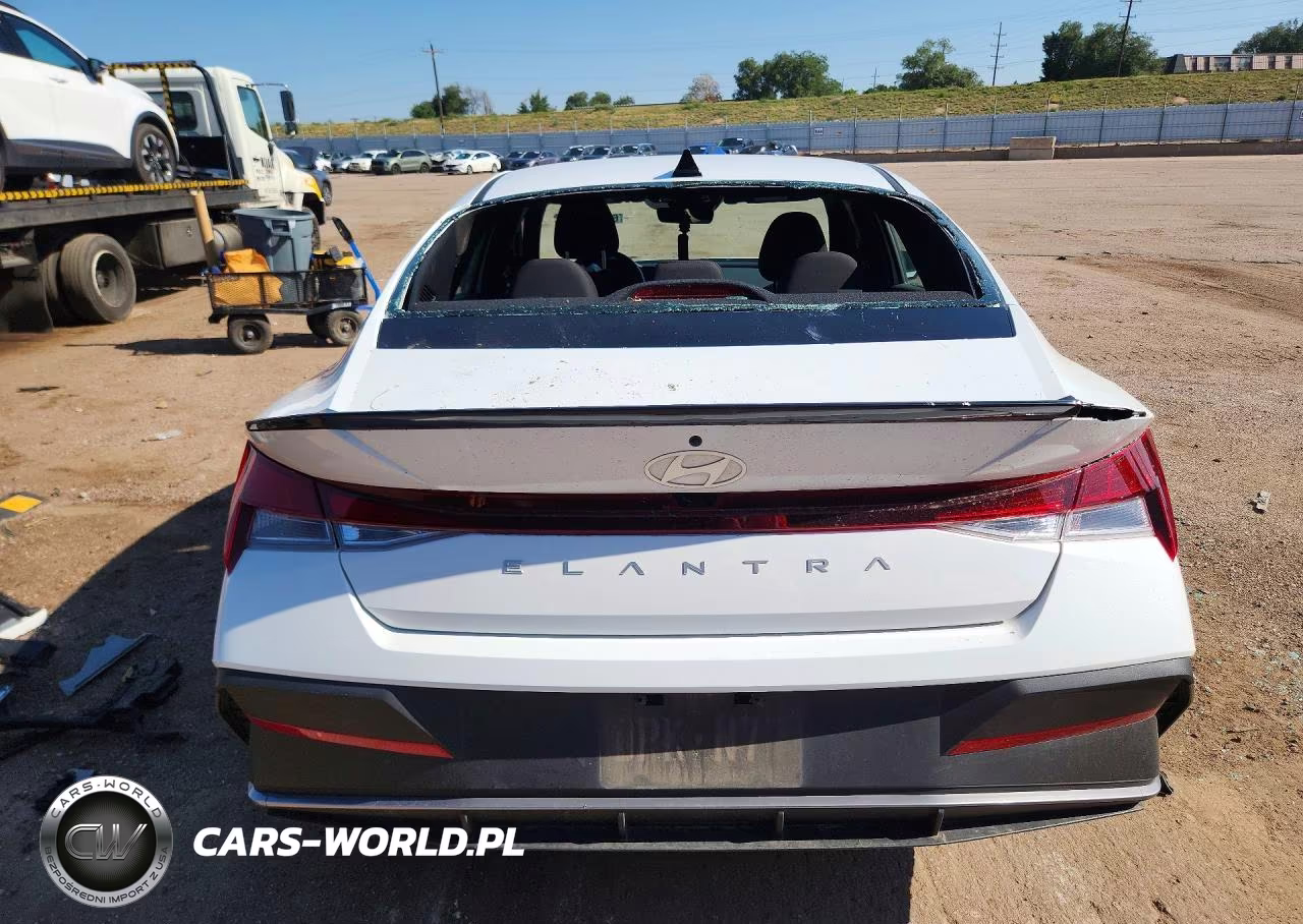2025 Hyundai Elantra Sel Sport VIN:KMHLM4DG3SU000596 - 6