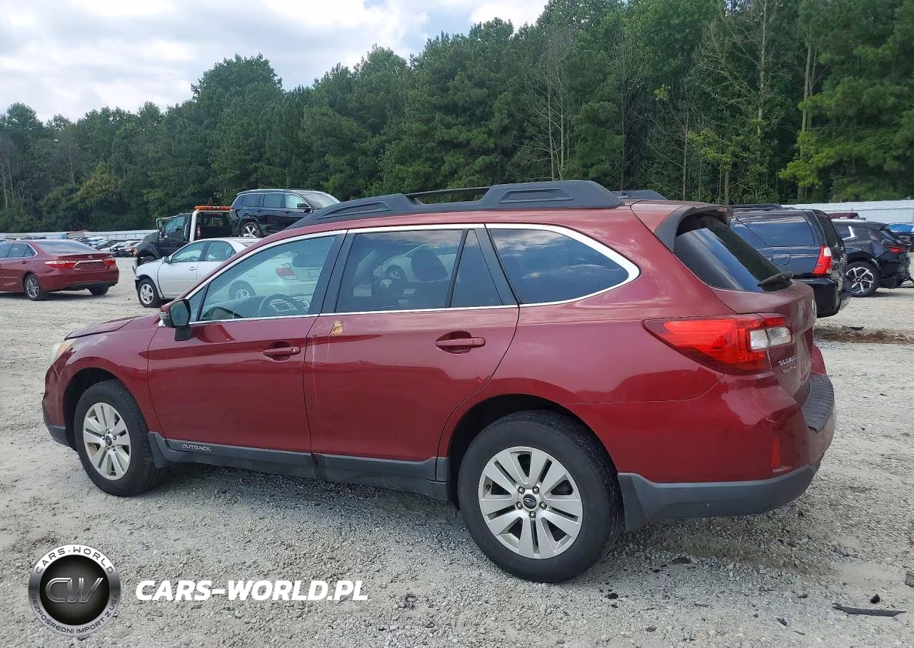 2015 Subaru Outback 2.5I Premium VIN:4S4BSBFC8F3357168 - 2