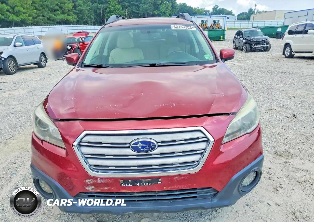 2015 Subaru Outback 2.5I Premium VIN:4S4BSBFC8F3357168 - 5