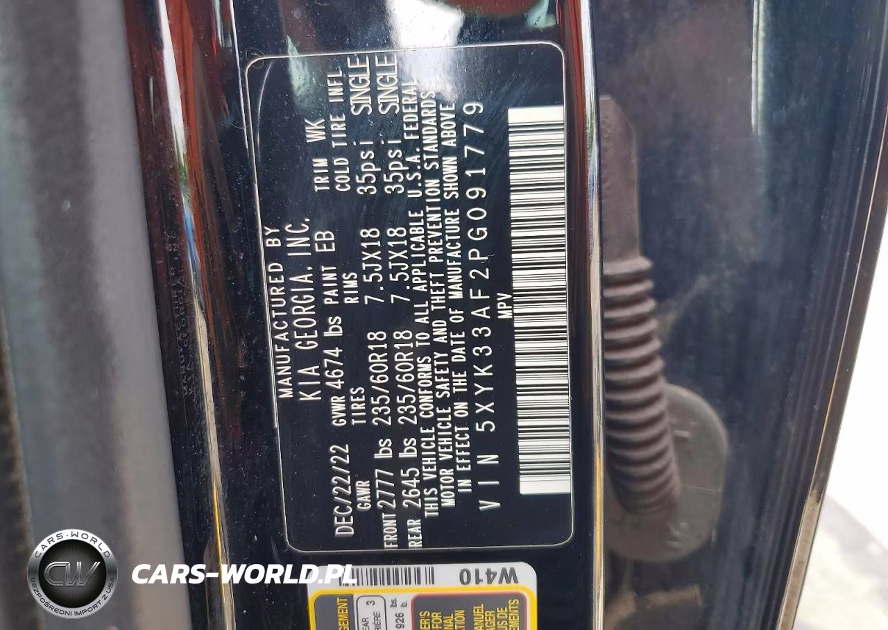 2023 Kia Sportage Ex VIN:5XYK33AF2PG091779 - 13