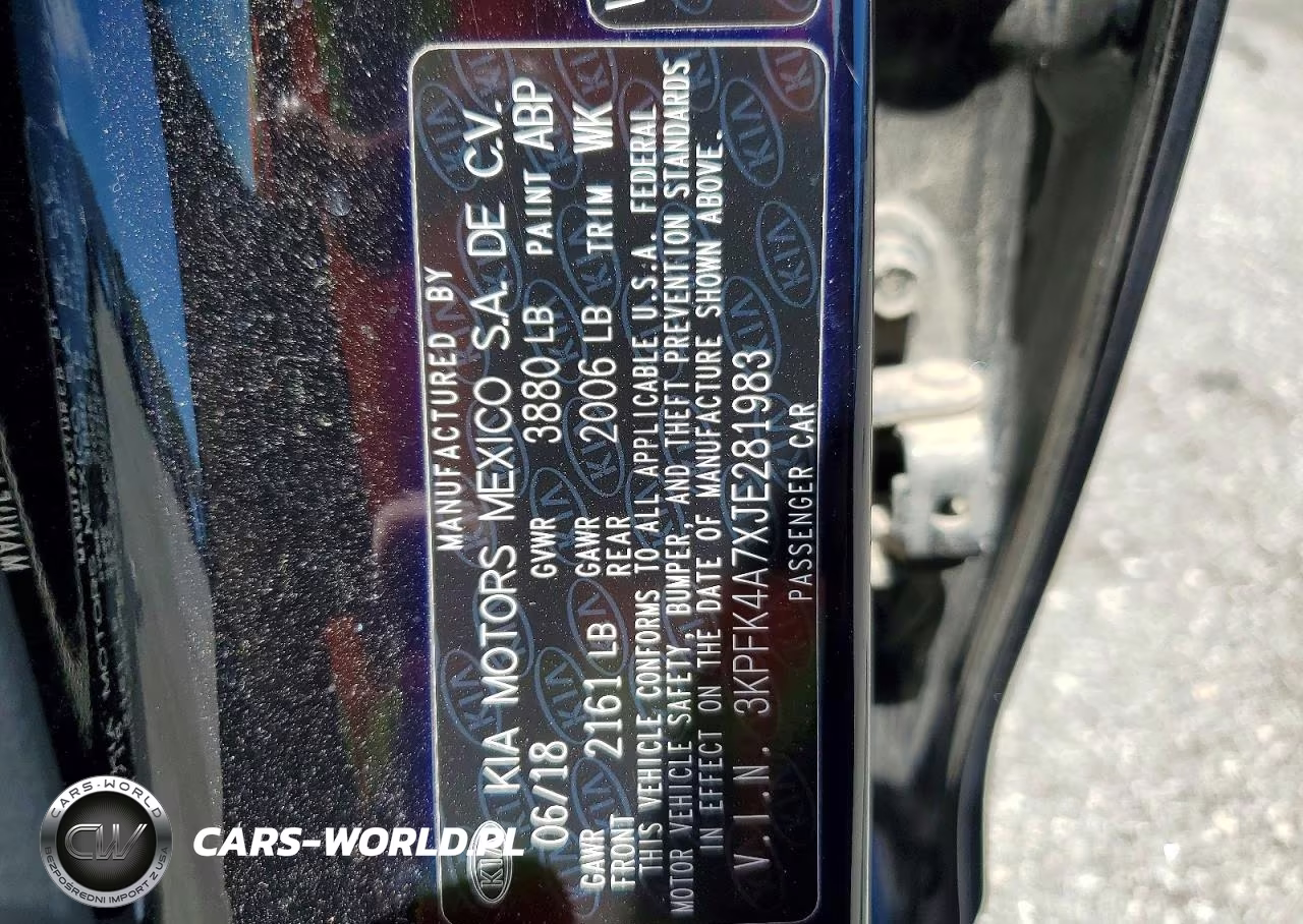 2018 Kia Forte Lx VIN:3KPFK4A7XJE281983 - 12