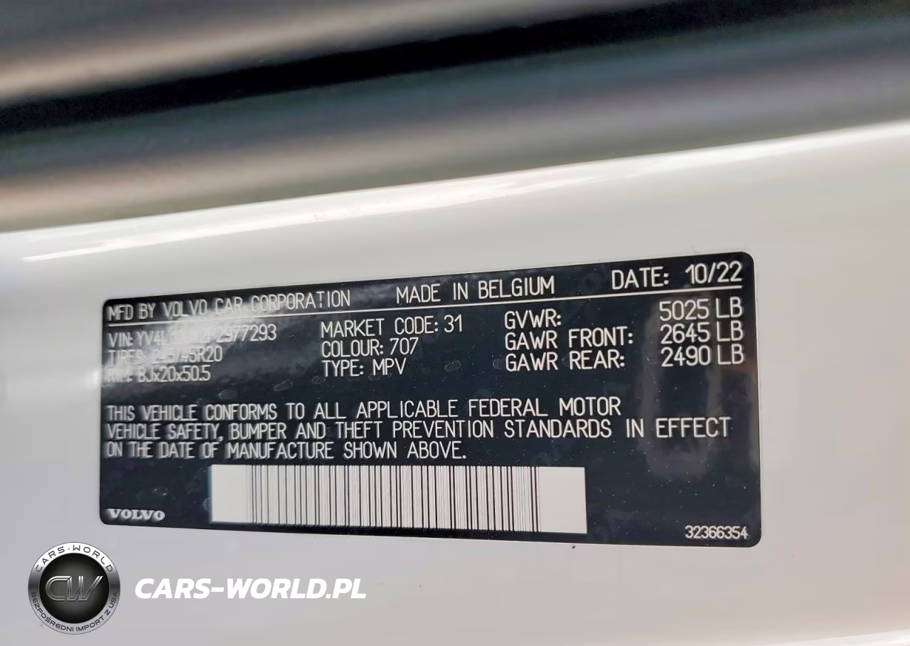 2023 Volvo Xc40 Ultimate VIN:YV4L12UX2P2977293 - 13