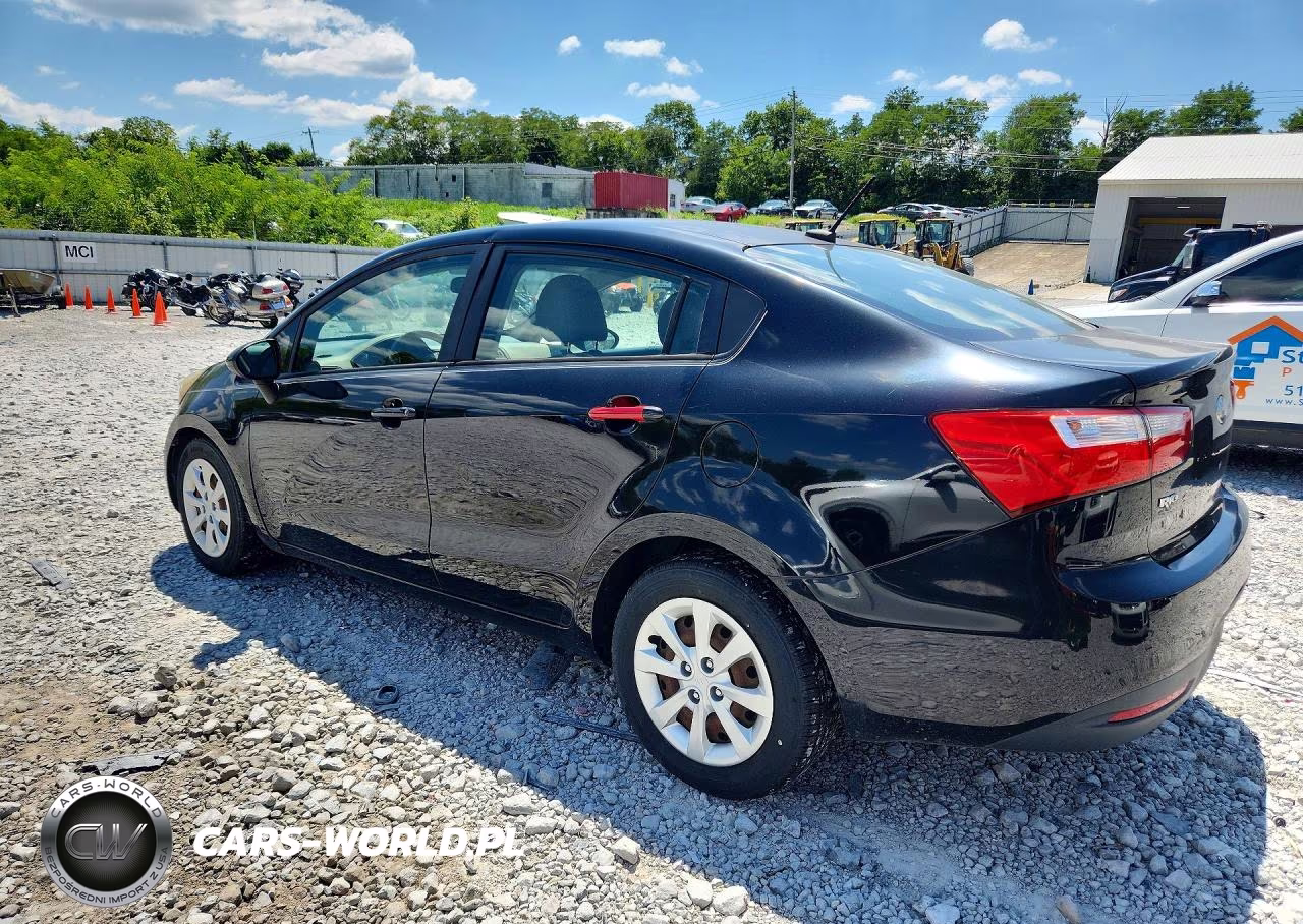 2014 Kia Rio Lx VIN:KNADM4A36E6406047 - 2