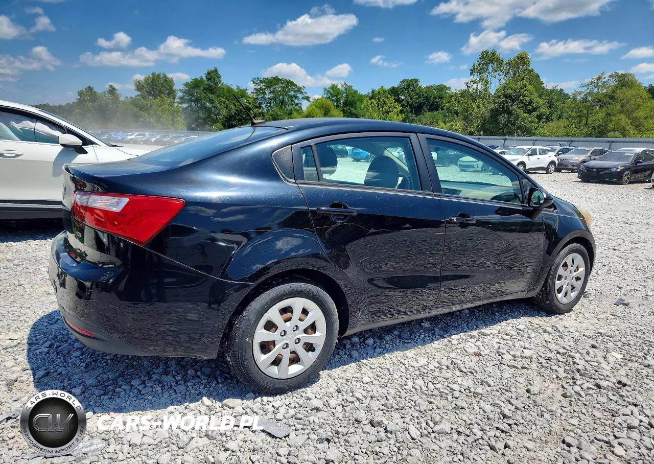 2014 Kia Rio Lx VIN:KNADM4A36E6406047 - 3