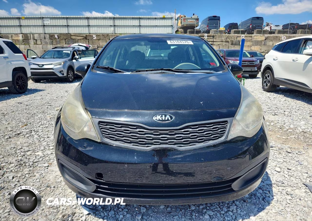 2014 Kia Rio Lx VIN:KNADM4A36E6406047 - 5