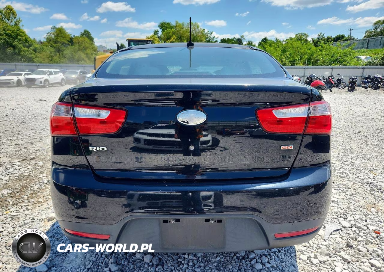 2014 Kia Rio Lx VIN:KNADM4A36E6406047 - 6
