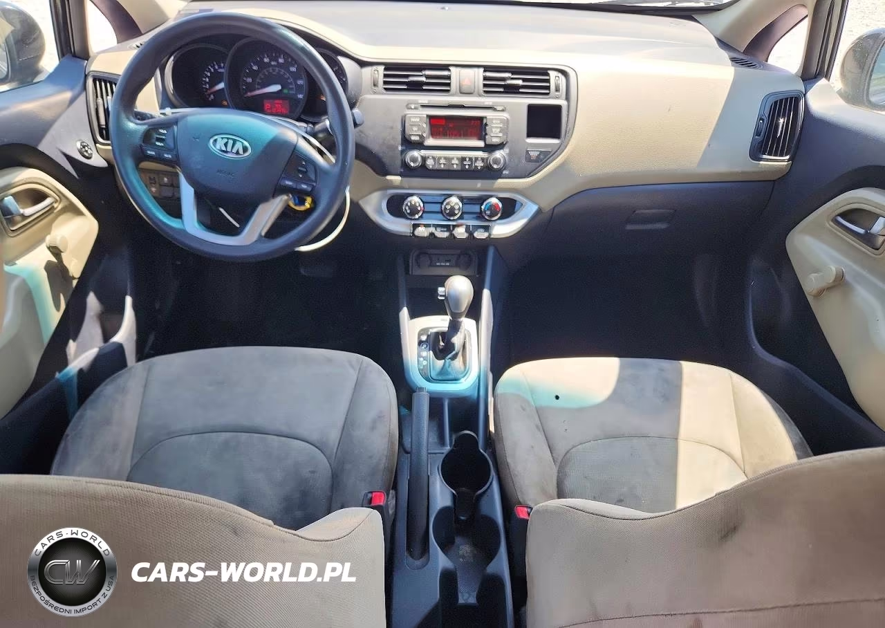 2014 Kia Rio Lx VIN:KNADM4A36E6406047 - 8