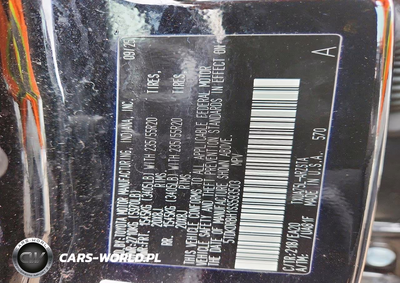 2025 Toyota Highlander Xse VIN:5TDKDRBH1SS593503 - 14