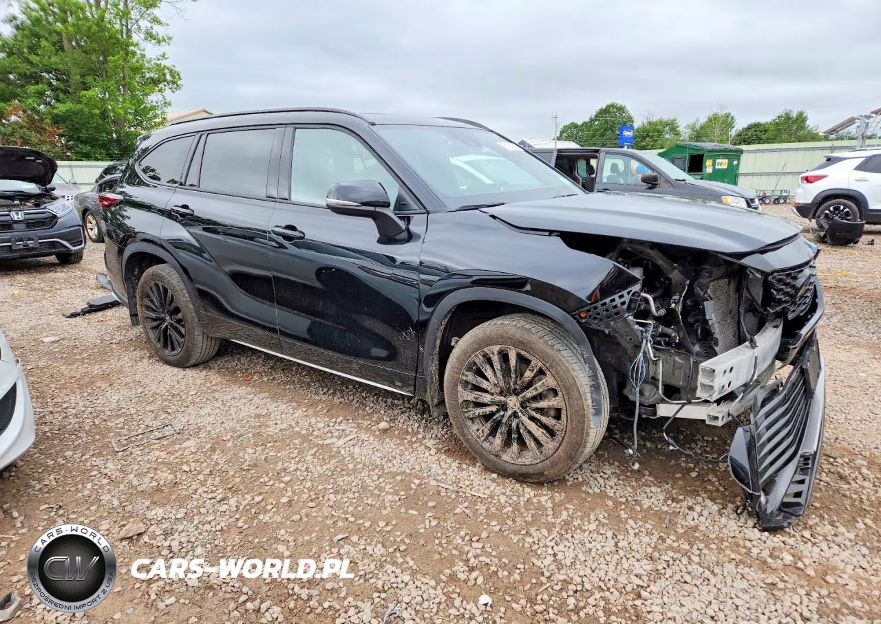2025 Toyota Highlander Xse VIN:5TDKDRBH1SS593503 - 4