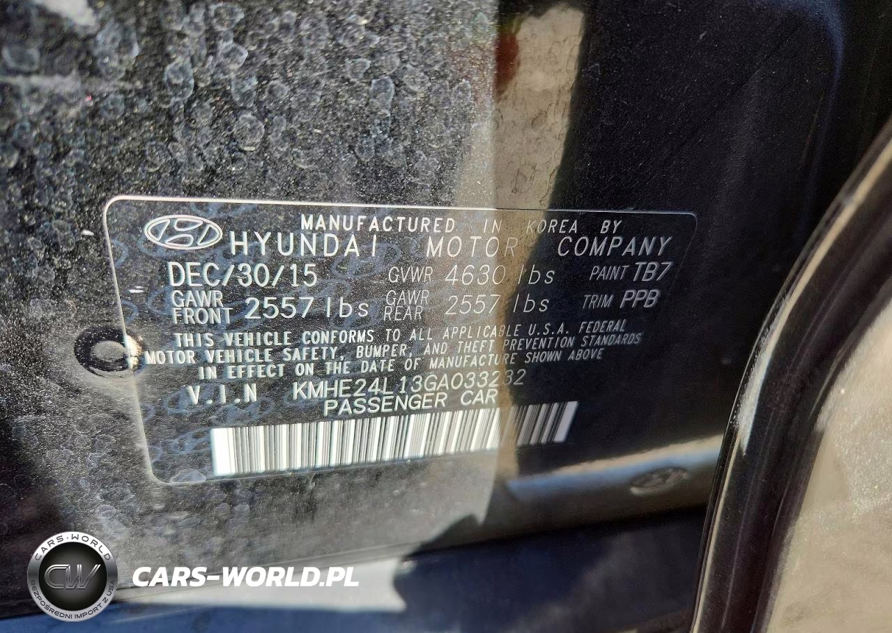 2016 Hyundai Sonata Hybrid Se VIN:KMHE24L13GA033232 - 13