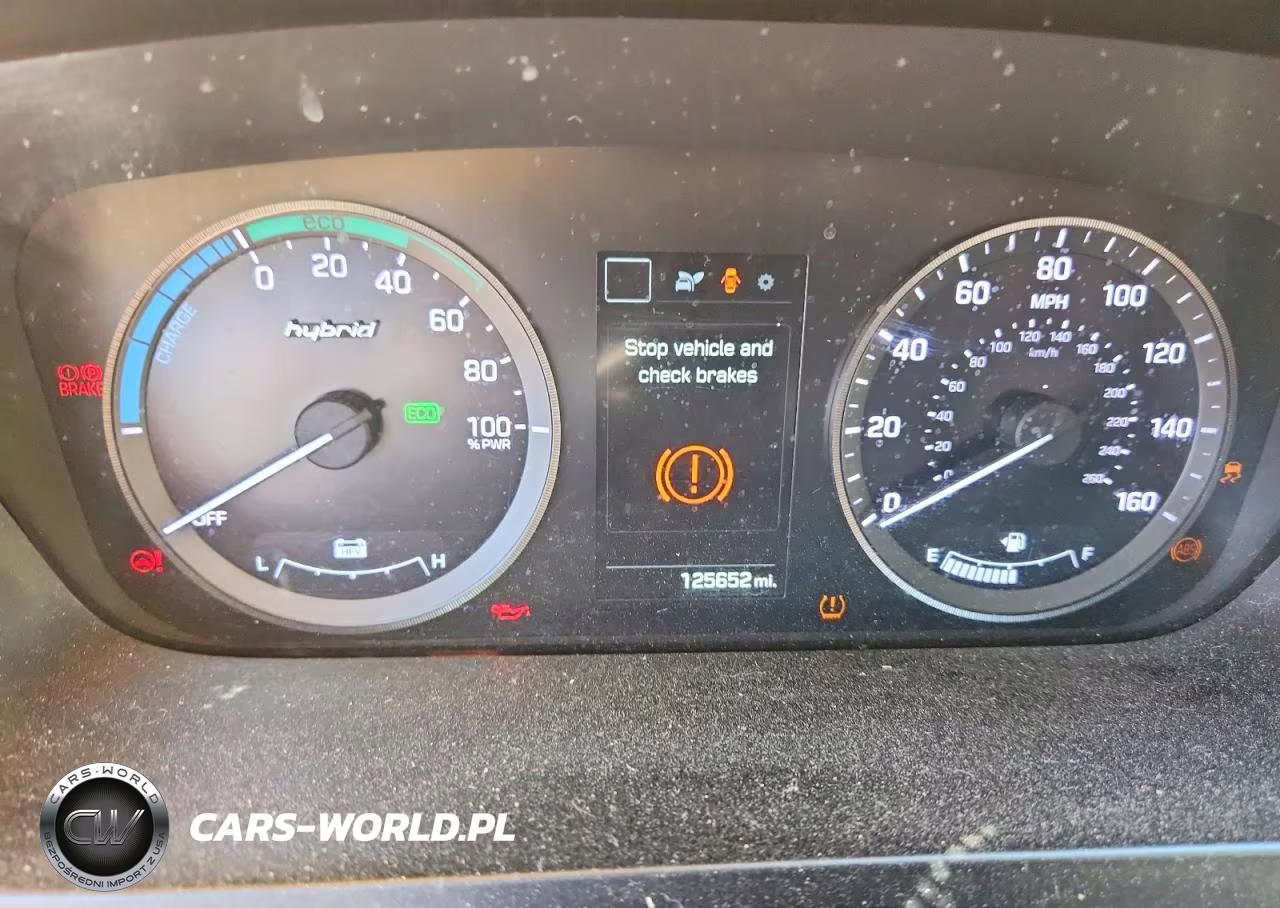 2016 Hyundai Sonata Hybrid Se VIN:KMHE24L13GA033232 - 9