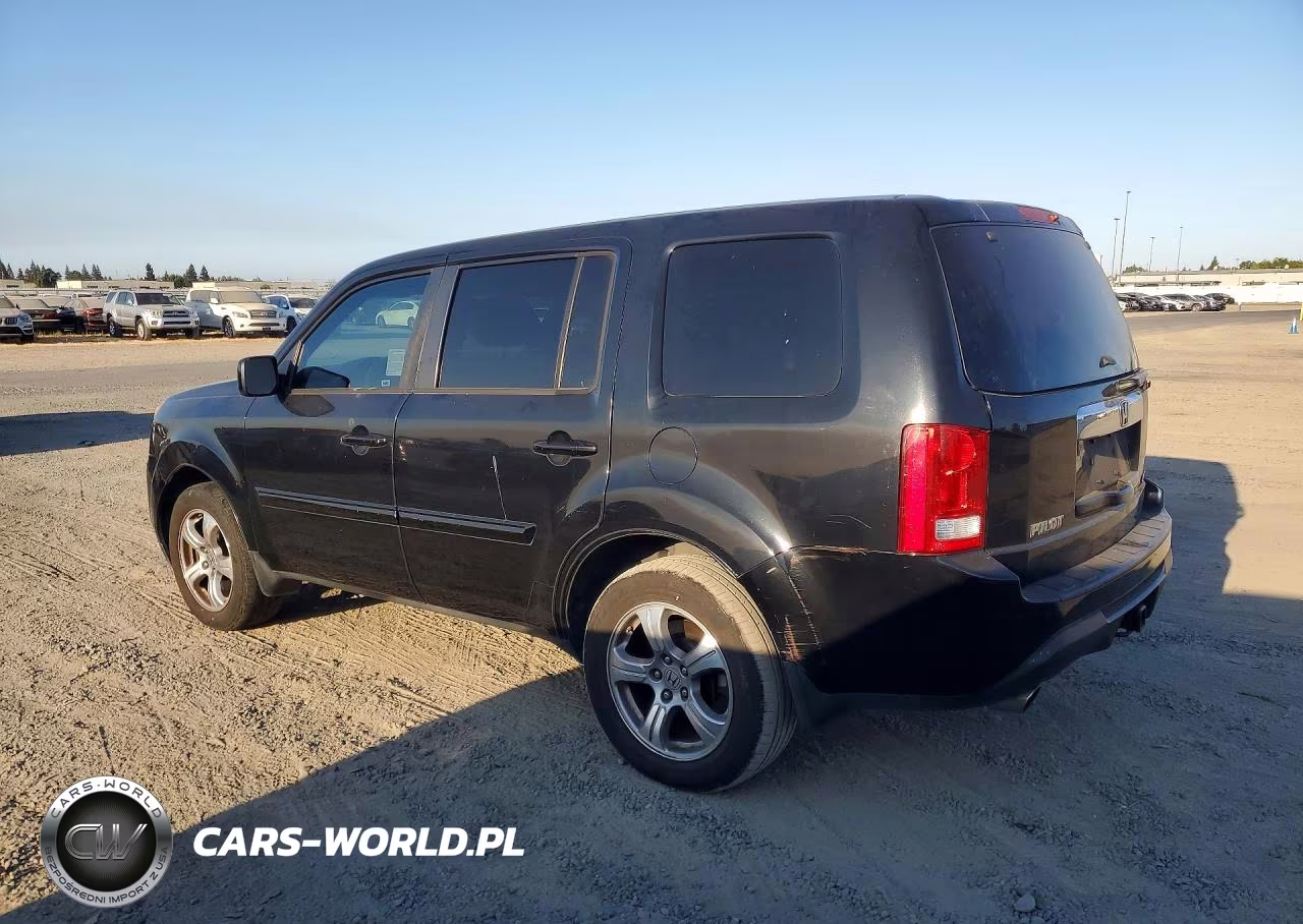 2013 Honda Pilot Exl VIN:5FNYF4H5XDB008686 - 2