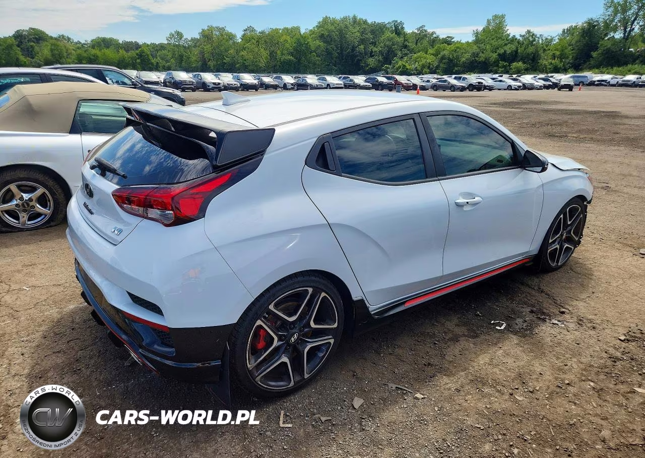 2020 Hyundai Veloster N Base VIN:KMHT36AH9LU003595 - 3