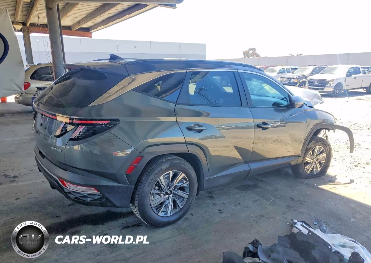2023 Hyundai Tucson Blue VIN:KM8JBCA12PU099118 - 3