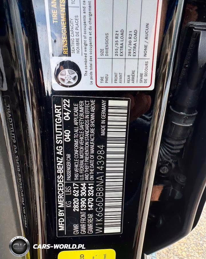 2022 Mercedes-Benz S 500 4Matic VIN:W1K6G6DB8NA143984 - 13