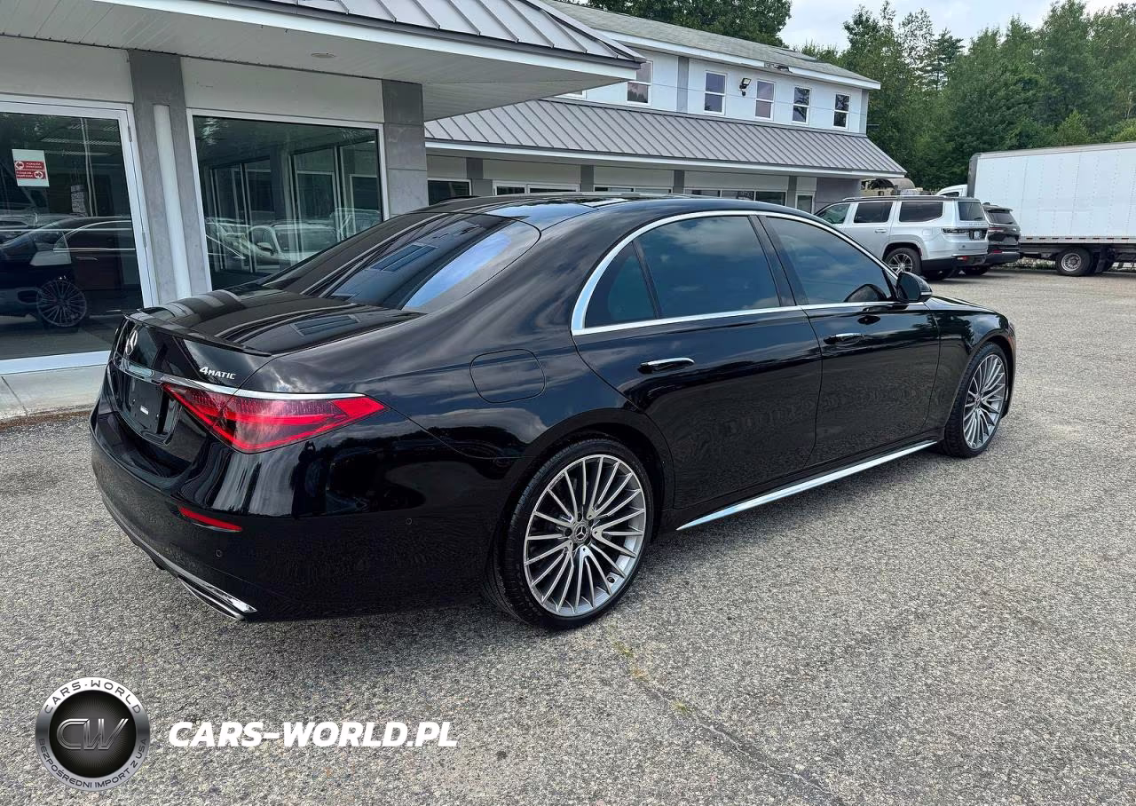 2022 Mercedes-Benz S 500 4Matic VIN:W1K6G6DB8NA143984 - 4