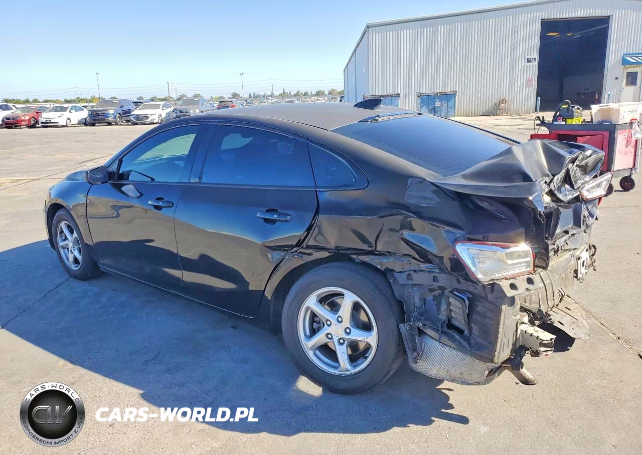 2017 Chevrolet Malibu Ls VIN:1G1ZB5ST7HF193805 - 2